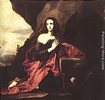 Jusepe De Ribera Famous Paintings - Mary Magdalene in the Desert